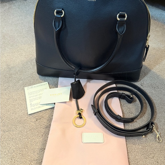 RADLEY LONDON Anchor Mews Black Crossbody Bag - Picture 1 of 14